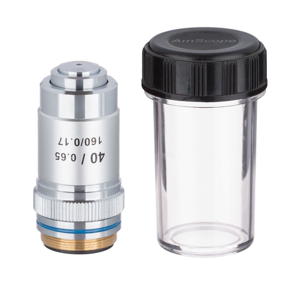 Microscope Compound 40X - AmScope 40X (Spring) Achromatic Microscope Objective