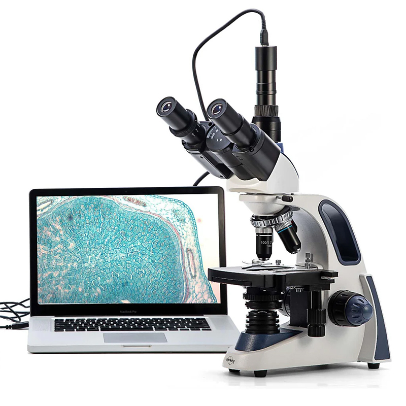 Microscope Compound 40X - SWIFT SW380T Compound Trinocular Microscope, 40X-2500X