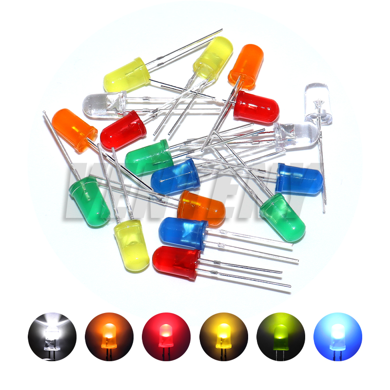 Hobby Is Science - 5mm Diffused LED Diode Kit Lamp