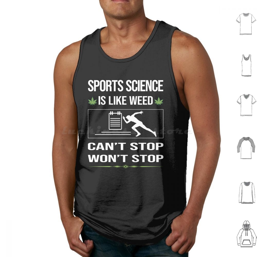 Hobby Is Science - Funny Can't Stop Sports Science Tank