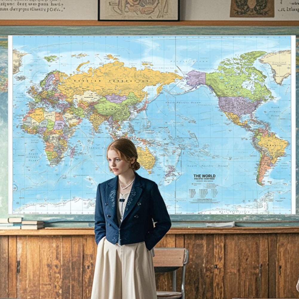 Star Map Poster - World Map 2012 Fabric Large Poster
