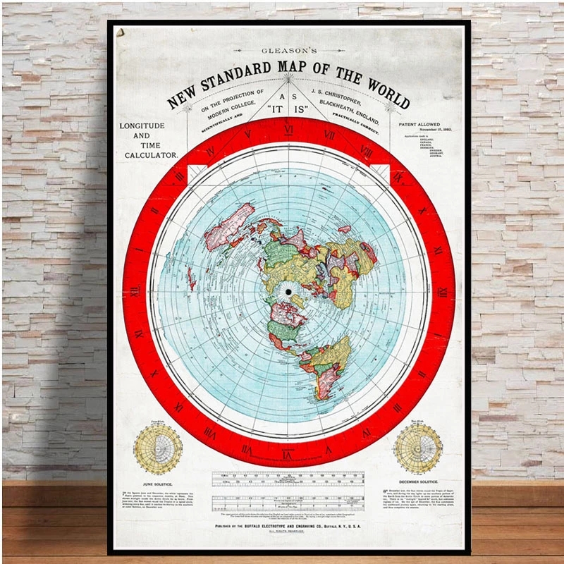 Star Map Poster - Áp Phích Và Hình In 1892