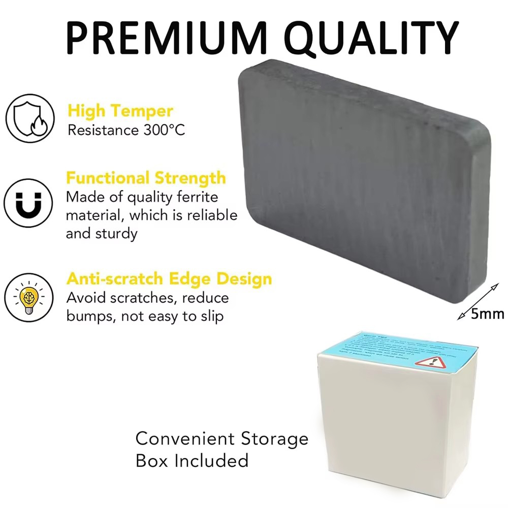 8/12pcs Ferrite Ceramic Blocks - đánh giá và giá Hobby Is Science