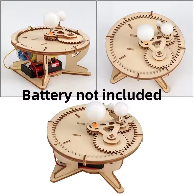 Wooden Solar System Mechanica - đánh giá và giá Hobby Is Science