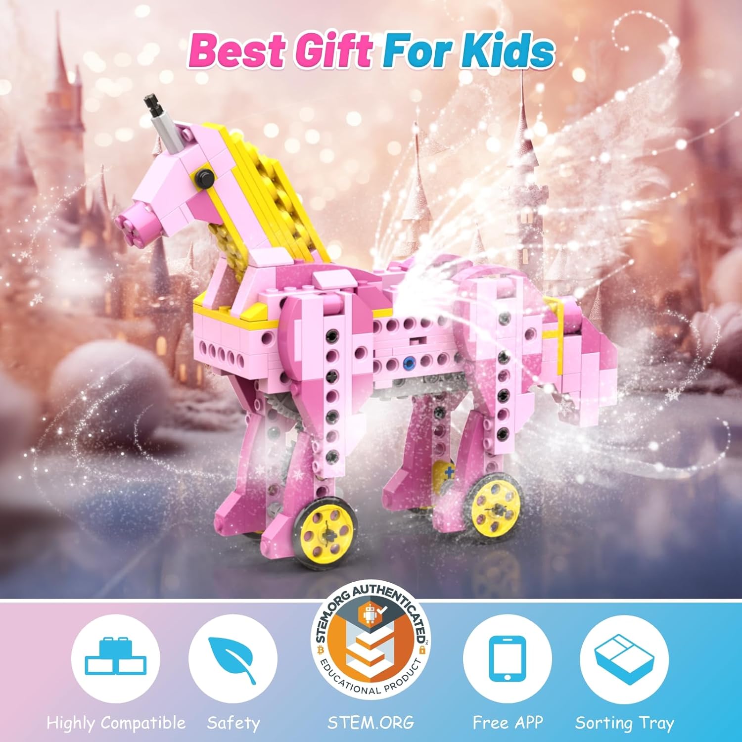Apitor STEM Toys for Girls Gif - đánh giá và giá Science Robotics