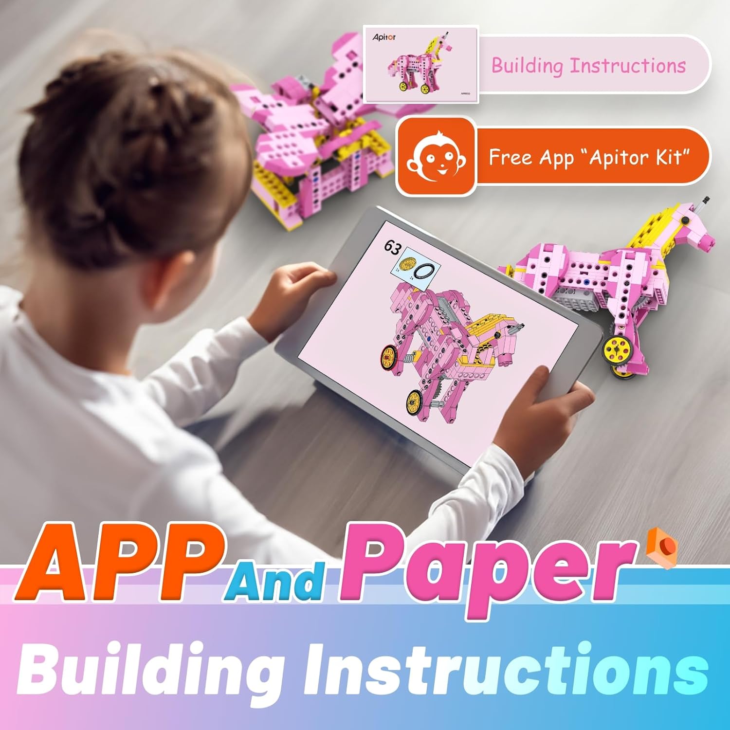 Apitor STEM Toys for Girls Gif - đánh giá và giá Science Robotics