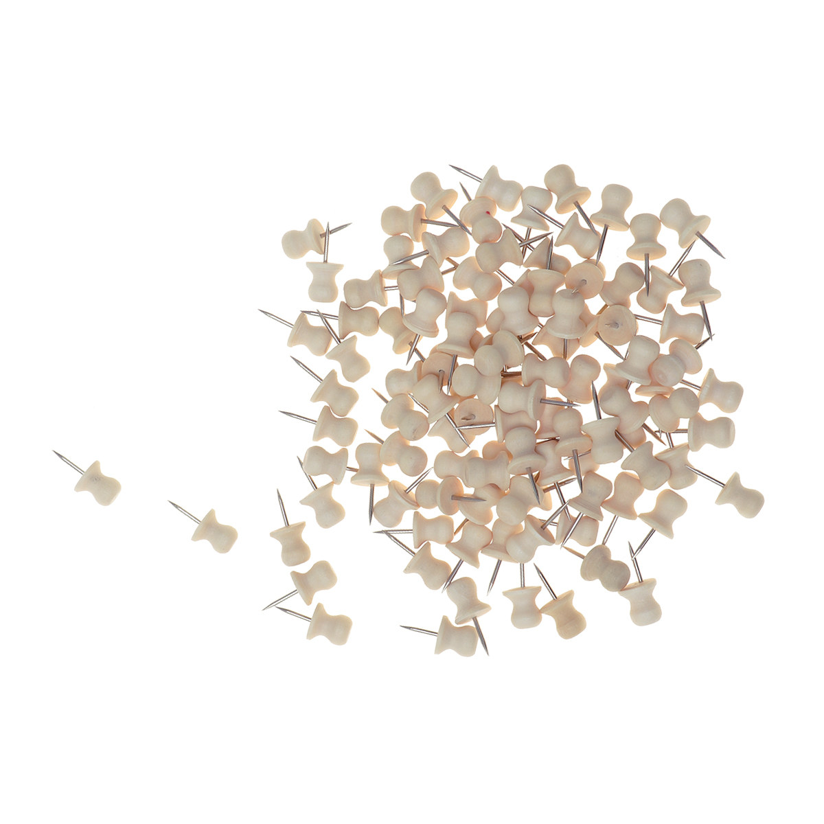 100Pcs Wood Pushpin Star Thumb - đánh giá và giá Star Map Poster
