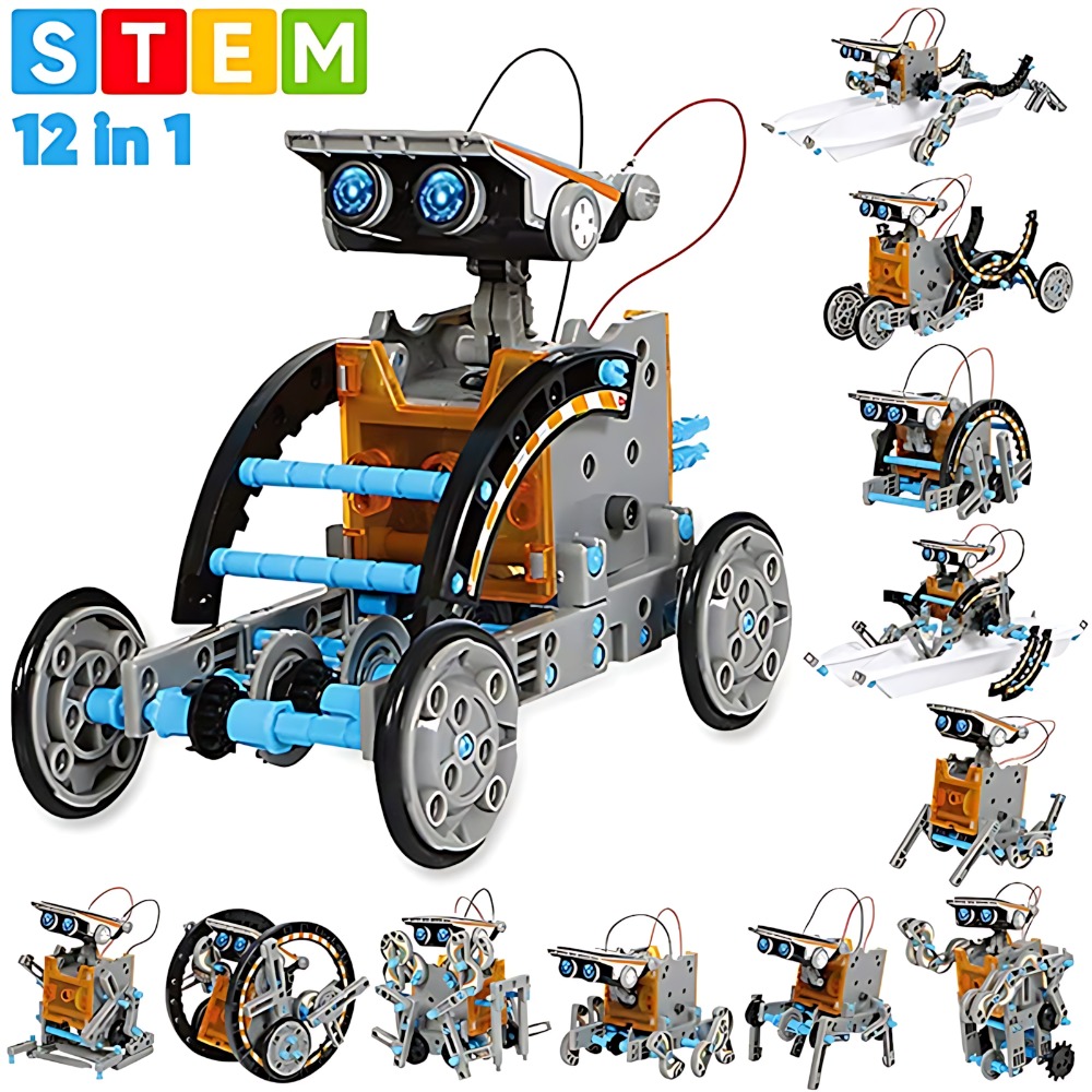Solar Robot Building Blocks 12 - đánh giá và giá Science Robotics