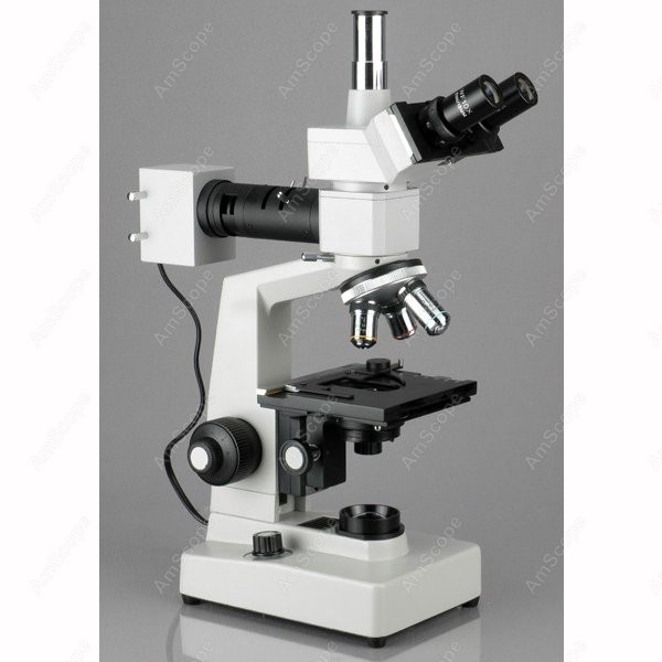 AmScope Metallurgical Trinocul - đánh giá và giá Microscope Compound 40X