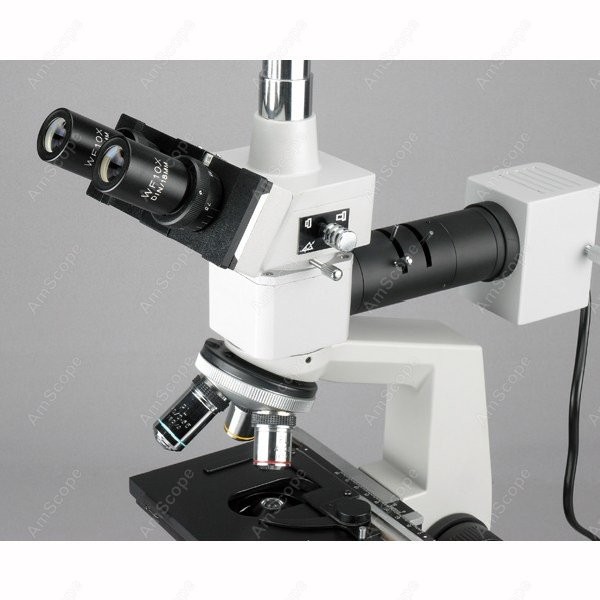 AmScope Metallurgical Trinocul - đánh giá và giá Microscope Compound 40X