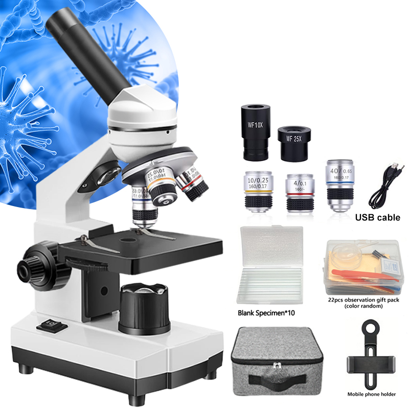 Portable Biological Optical Co - đánh giá và giá Microscope Compound 40X