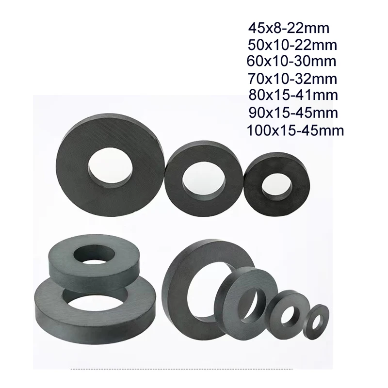 D45-100mm Ferrite Ring Magnet  - đánh giá và giá Hobby Is Science