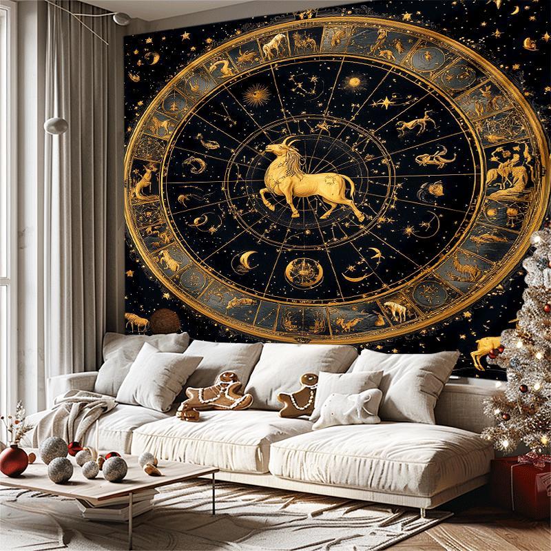 Elegant Zodiac Constellation T - đánh giá và giá Star Map Poster