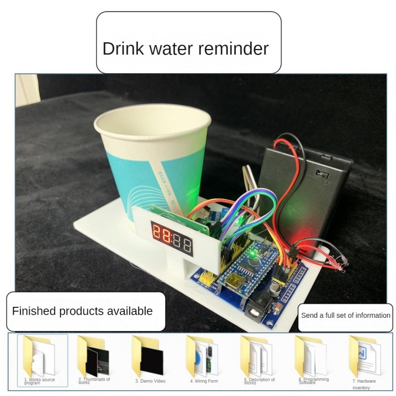 Drink Water Reminder Robot Han - đánh giá và giá Science Robotics