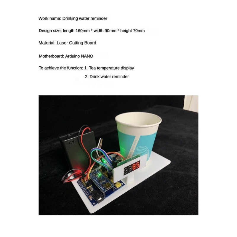 Drink Water Reminder Robot Han - đánh giá và giá Science Robotics