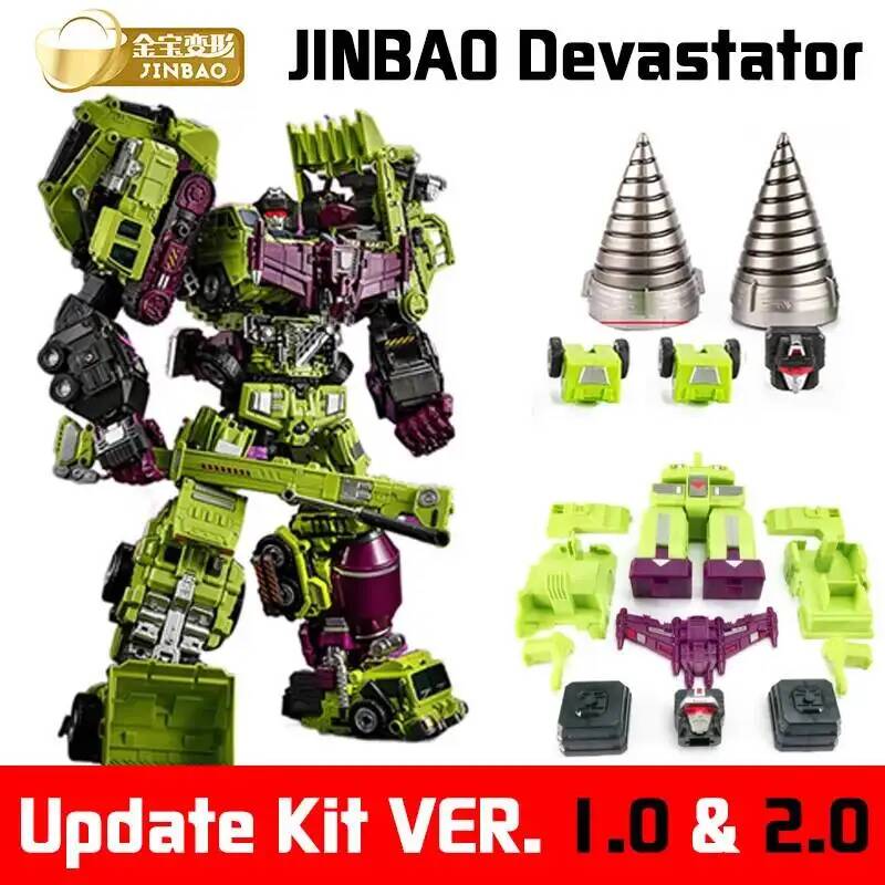 Jinbao Devastator Update Kit P - đánh giá và giá Science Robotics