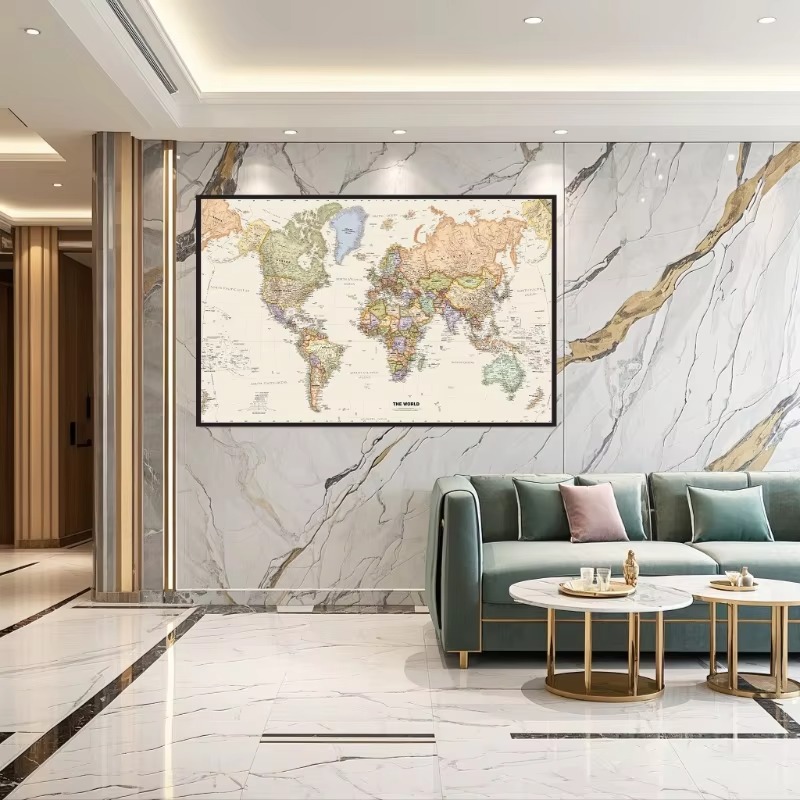 Vintage Hanging Poster World M - đánh giá và giá Star Map Poster